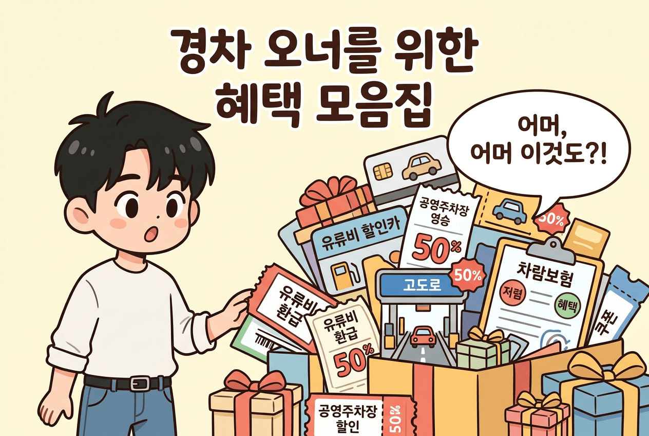경차 오너라면 챙겨야 할 다른 혜택들