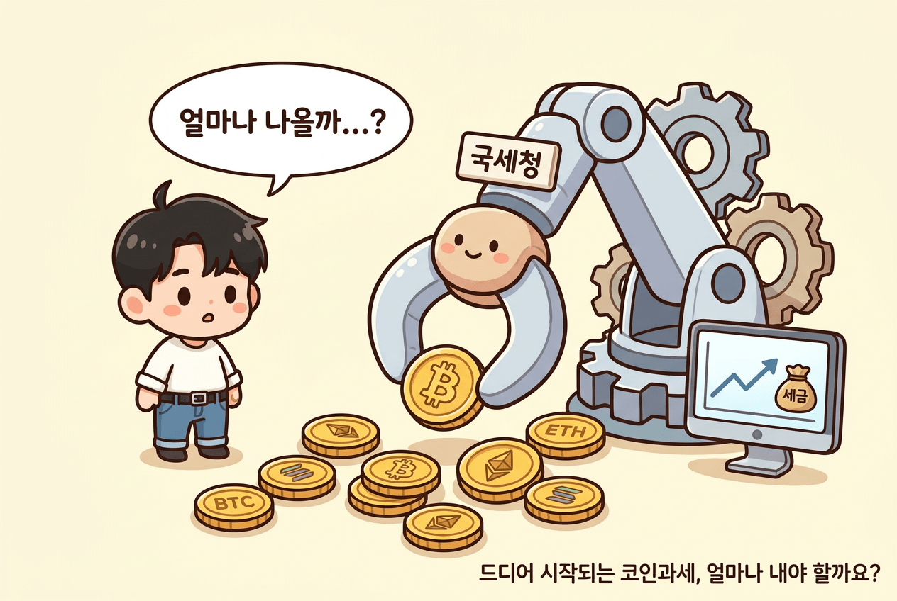 드디어 시작되는 코인 과세, 얼마나 내야 할까요?