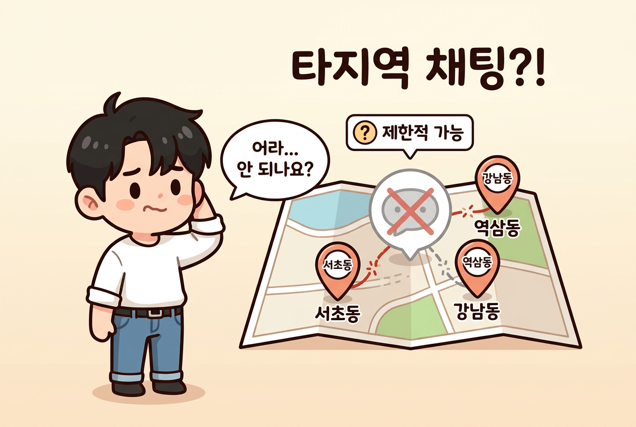 당근 타지역 채팅, 가능하긴 한가요?