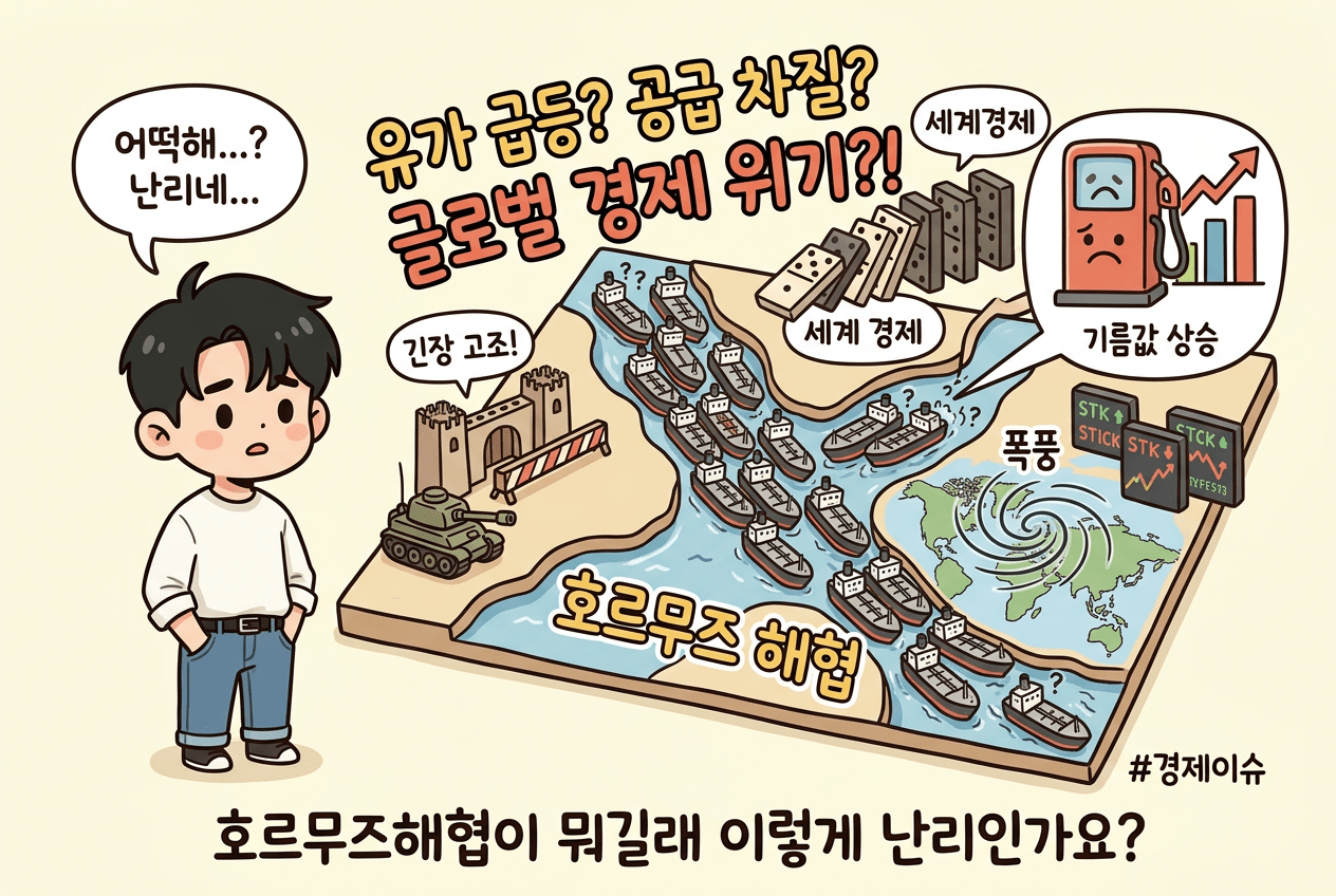 호르무즈해협이 뭐길래 이렇게 난리인가요?