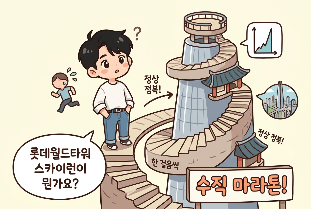 롯데월드타워 스카이런이 뭔가요?