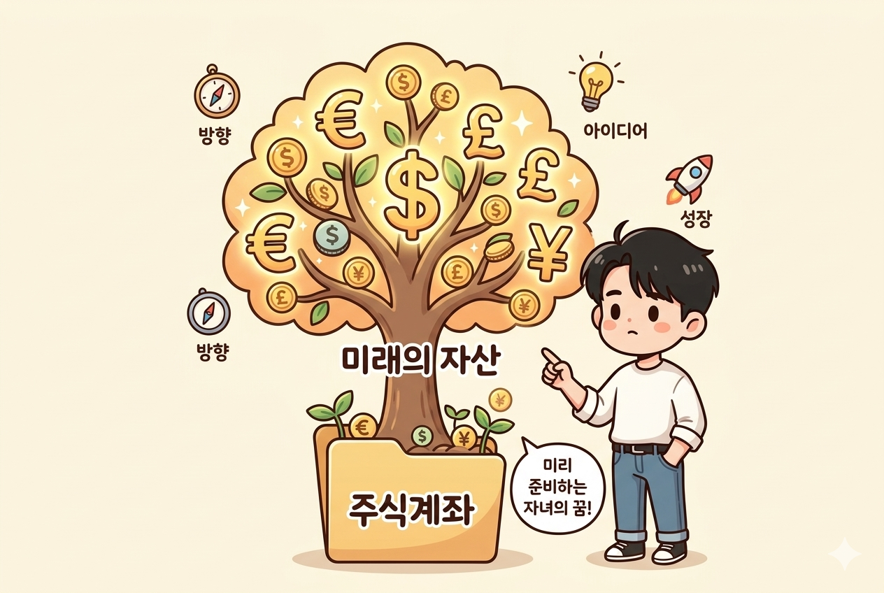 자녀 주식계좌 개설, 왜 해야 할까요?