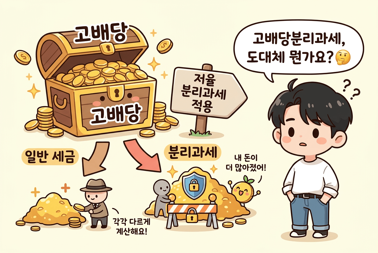 고배당분리과세, 도대체 뭔가요?