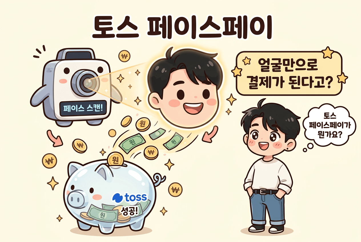 얼굴만으로 결제가 된다고? 토스 페이스페이가 뭔가요?