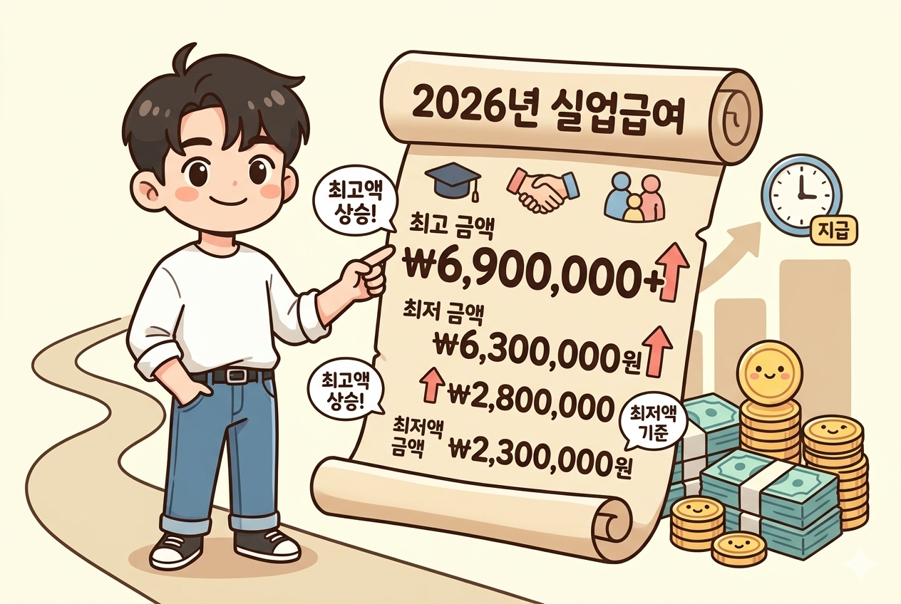 실업급여란? 2026년 지급액부터 알아보기