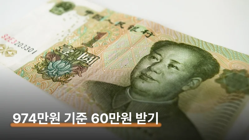 소득하위 70% 974만원 기준과 60만원 받는 조건