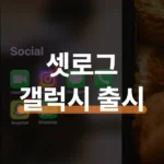 셋로그 갤럭시 설치 방법과 초기 오류 해결하기