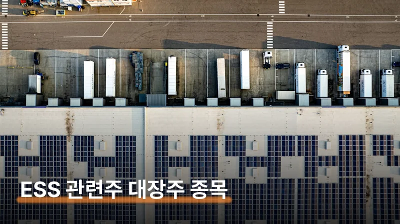 ESS 관련주 대장주와 핵심 종목 투자 포인트