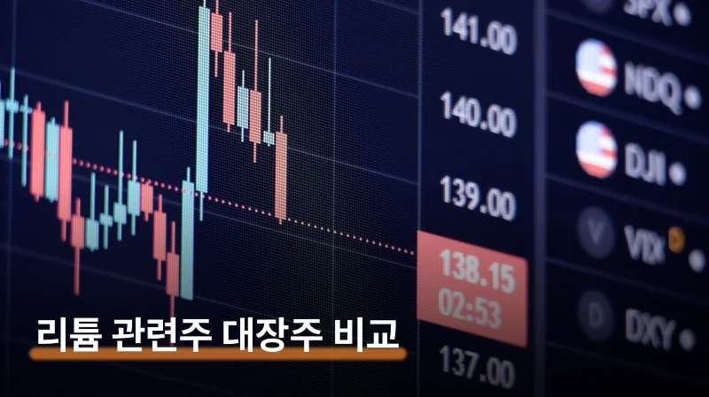 리튬 관련주 대장주 밸류체인별 수혜주 고르는 법