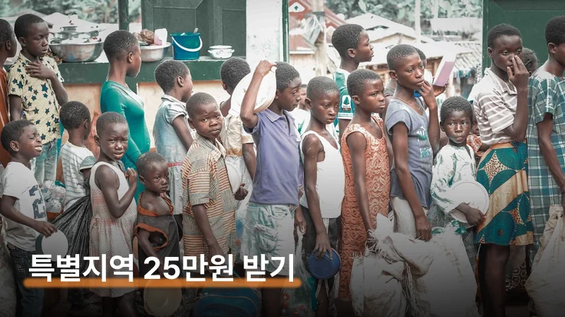 민생지원금 특별지역 25만원 2026 신청 기간 확인