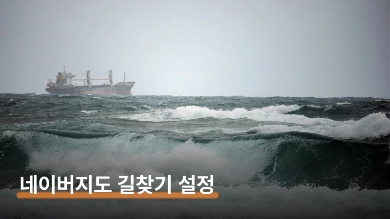 네이버지도 길찾기 나침반·AR까지 한번에 설정하는 법