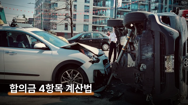 교통사고 합의금 기준 4항목과 상실수익 계산하는 법