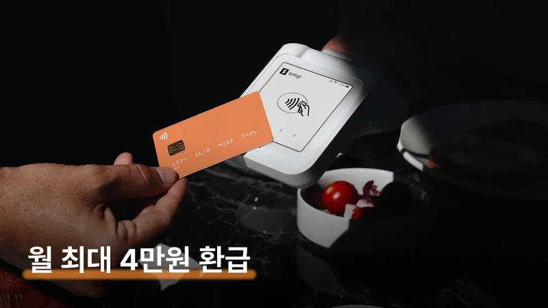 이용 방법 — 카드사 청구할인 vs 디지털 식권 선택